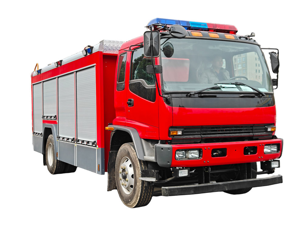 Isuzu FVR 6wheels 6cbm foam fire fighting truck