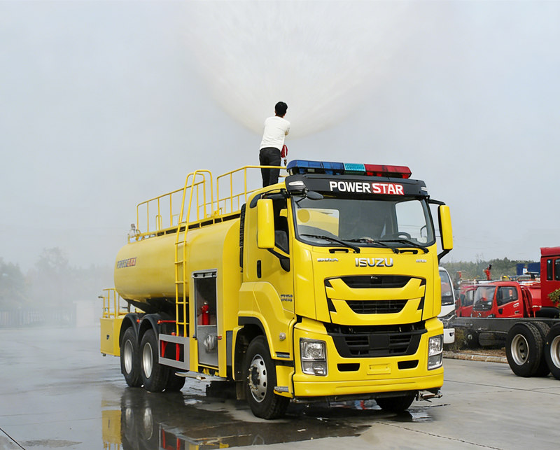 ISUZU FVZ 16 CBM water fire truck